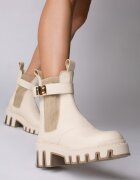 Vanilla Ghete Chelsea din piele Alessia
