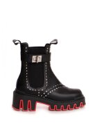 Vanilla Ghete Chelsea din piele - decorate cu tinte Phoenix