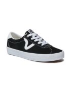 Vans Дамски кецове - естествена кожа - черно/бяло