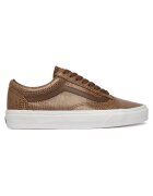 Vans Дамски кецове - естествена кожа - кафяви