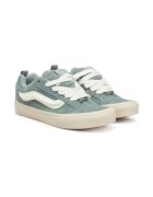 Vans Дамски кецове - естествена кожа - зелен/бял