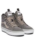 Vans Дамски кецове Sk8-Hi - водоустойчиви - сиви - текстил