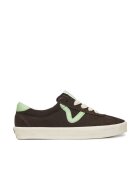 Vans Дамски кецове - текстил - черно/зелено