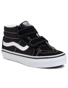 Vans Детски кецове - Sk8-Mid Reissue V - естествена кожа - черно/бяло