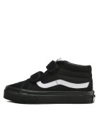 Vans Детски кецове - Uy Sk8-Mid Reissue V - естествена кожа - черно бяло