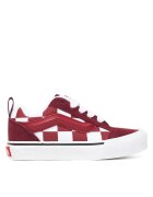 Vans Детски обувки - Knu Skool - естествена кожа - червени