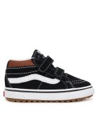 Vans Детски обувки - MTE SK8-Mid Reissue - естествена кожа - черно/кафяво