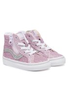 Vans Детски обувки - за момичета - SK8-Hi Reissue Side - екологична кожа - розови - с блясък
