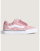 Vans Кецове Knu Skool от велур и текстил с принт - Светлорозов