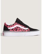 Vans Кецове Old Skool с принт - Черен/Фуксия