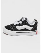Vans Спортни обувки Knu Skool от текстил и велур - Бял/Черен