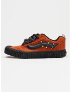 Vans Спортни обувки Knu Skool от велур и кожа - Коняк кафяв/Черен