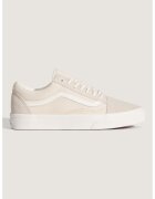 Vans Спортни обувки Old Skool от велур и текстил - Бял/Бежов