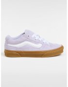 Vans Спортни обувки с велур и еко кожа - Бял/Лилав