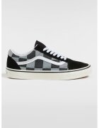 Vans Текстилни кецове Old Skool с велур - Черен/Сив