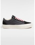 Vans Текстилни кецове Old Skool с велур - Черен/Tъмносив