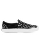 Vans Унисекс маратонки с приплъзване - Карирана шарка - Текстилен материал - Черно/Сиво - 38