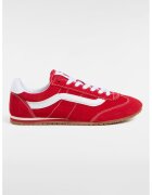 Vans Велурени спортни обувки - Аленочервен/Мръснобял