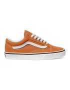 Vans Велурени спортни обувки - Бял/Оранжев