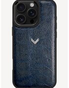 VELANTE OFFICIALE Кожен калъф за телефон iPhone 16 Pro Max - Тъмносин