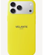 VELANTE SPORT Силиконов калъф MagSafe iPhone 17 Pro Max - Неоново жълто