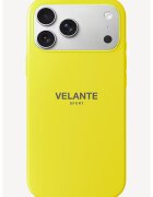 VELANTE SPORT Силиконов калъф за MagSafe iPhone 17 Pro Max - Неоново жълто