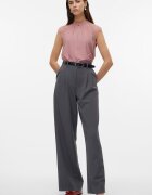 Vero Moda Блуза с дантелени ръкави Светлорозов