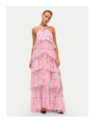 Vero Moda Дамска вечерна рокля 10295237 - Синтетика - L INTL - Розов