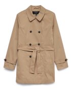 Vero Moda Дамски тренч екологичен Бежов