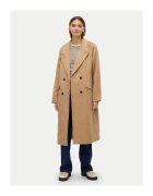 Vero Moda Дамско палто - 304511011 - Полиестер/Вълна - Бежово