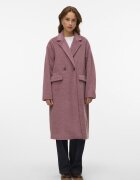 Vero Moda Двуредно палто Прашно розово