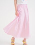 Vero Moda Ефирна пола Bliss с еластична талия Бледо розово
