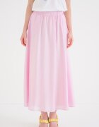 Vero Moda Ефирна пола Bliss с еластична талия Бледо розово