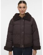 Vero Moda Капитонирано зимно яке с плюшени детайли