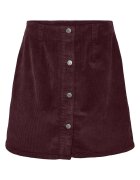 Vero Moda Мини пола памук закопчаване с копчета