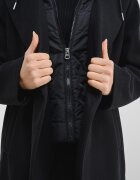 Vero Moda Палто с отделяща се качулка Черен