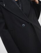 Vero Moda Палто с отделяща се качулка Черен