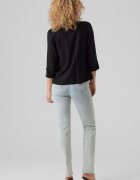 Vero Moda Сако с лен Черен