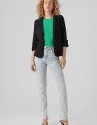Vero Moda Сако с лен Черен