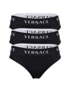 Versace Бикини 14025 с лого на талията - 3 чифта