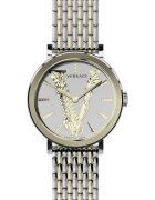 Versace Дамски часовник VERI00720 - 36 мм - сребро/злато