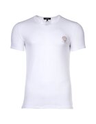 Versace Домашна тениска с шпиц и лого