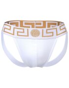 Versace Джокстрап с лого - Златист/Черен
