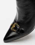 Versace Jeans Couture Ботуши с остър връх и цип Черен