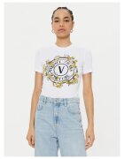 Versace Jeans Couture Дамска тениска бяла - качествена изработка