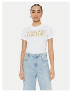 Versace Jeans Couture Дамска тениска бяла - памук