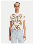 Versace Jeans Couture Дамска тениска бяла - памук