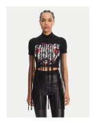 Versace Jeans Couture Дамска тениска черна - за жени