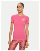 Versace Jeans Couture Дамска тениска розов - памук