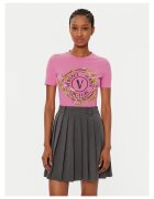 Versace Jeans Couture Дамска тениска розова - качествено изработена